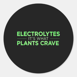 Sticker Rond Envie drôle