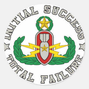 Sticker Rond EOD Master couleur ISTF