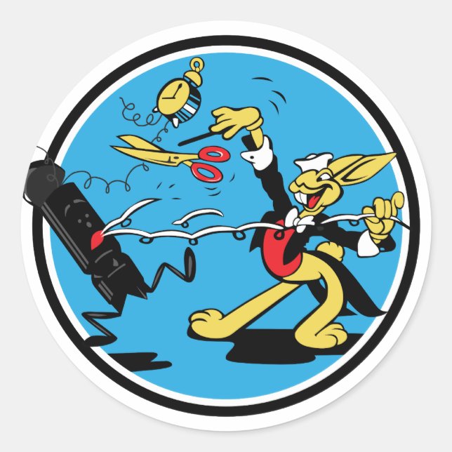 Sticker Rond EOD Rabbit (Devant)