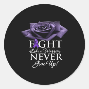 Sticker Rond Epilepsie amusante Sensibilisation femmes Enfants 