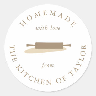Sticker Rond Épingle   De la cuisine de   Maison faite maison