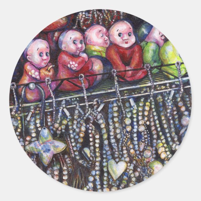 Sticker Rond Épitomiser (Devant)