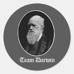 Sticker Rond Équipe Darwin