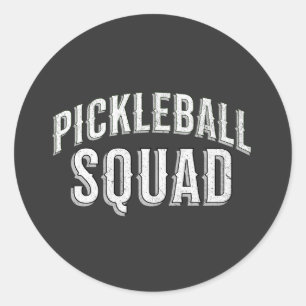 Sticker Rond Équipe de basket-ball