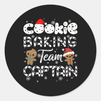 Sticker Rond équipe de cuisine de biscuits capitaine pain d'épi
