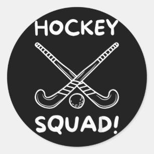 Sticker Rond Équipe de hockey 1
