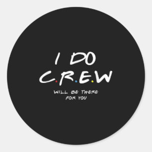 Sticker Rond Équipe de Je Dis Oui Enterrement de Vie de Jeune F