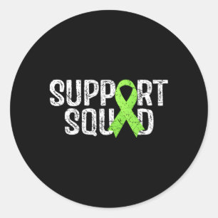 Sticker Rond Équipe de soutien Non Hodgkins Sensibilisation au 