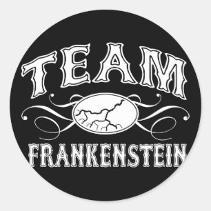 Sticker Rond Équipe Frankenstein