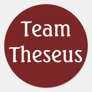 Sticker Rond Équipe Thésée, Héros grec
