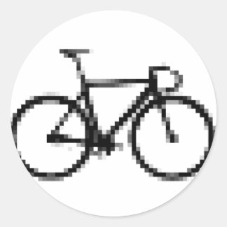 Sticker Rond Équipement Pixé