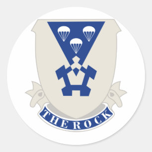 Sticker Rond ęr Bataillon (aéroporté), 503rd régiment