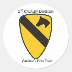 Sticker Rond ęr Division de cavalerie