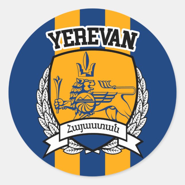 Sticker Rond Erevan (Devant)