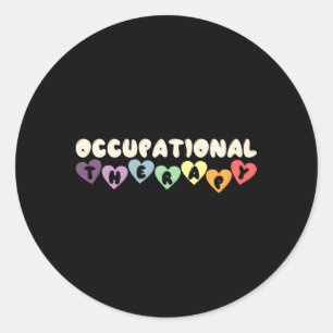 Sticker Rond ergothérapeute Cota Ota ergothérapie