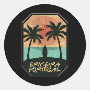 Sticker Rond Ericeira Portugal - Ericeira Surf Ericeira Surfing