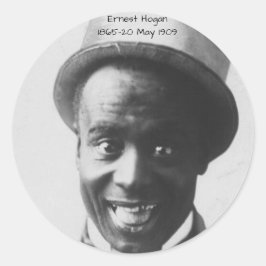 Sticker Rond Ernest Hogan