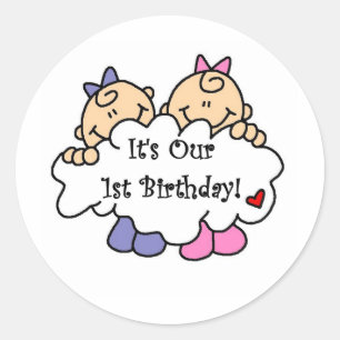 Sticker Rond Ęrs T-shirts et cadeaux d'anniversaire de filles
