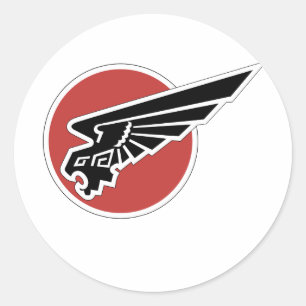 Sticker Rond Escadron du film encreur 116