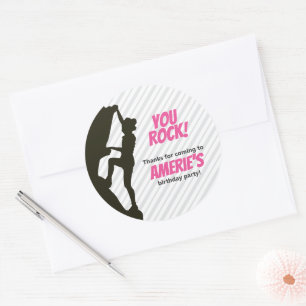 Sticker Rond Escalade Black Girl Rock