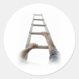 Sticker Rond Escalade L'échelle de Jacob
