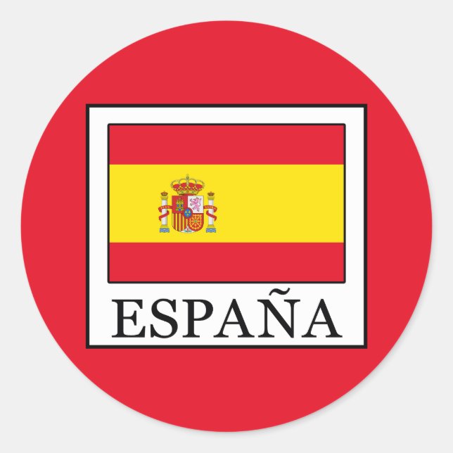 Sticker Rond España (Devant)