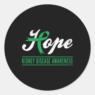 Sticker Rond Espère Mois de sensibilisation aux maladies du rei