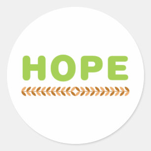 Sticker Rond Espoir