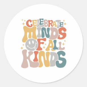 Sticker Rond Esprits De Toutes Sortes Sensibilisations sur l'au
