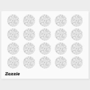 Sticker Rond Essentiels scolaires personnalisés