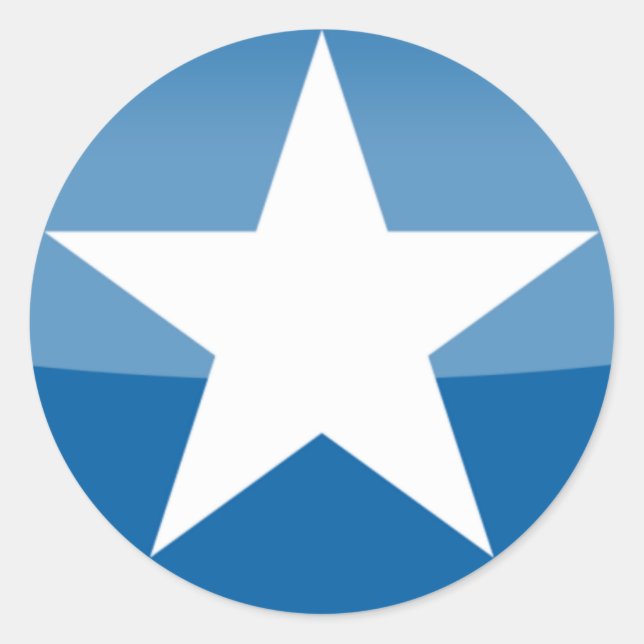 Sticker Rond États-Unis (Devant)