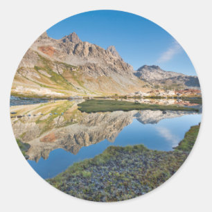 Sticker Rond États-Unis, Californie, Forêt nationale d'Inyo 11