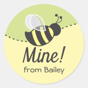 Sticker rond Étiquette pour la Saint-Valentin de l
