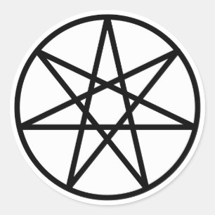 Sticker Rond Étoile féerie