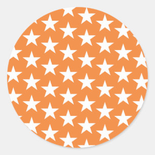 Sticker Rond Étoiles Motif 23