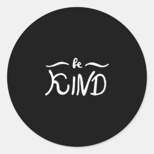 Sticker Rond être gentil