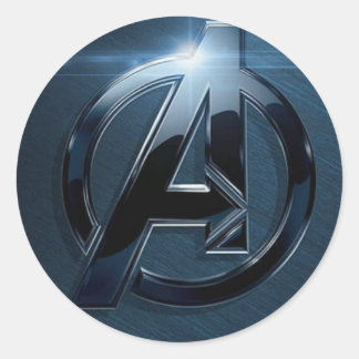 Sticker Rond être un avenger