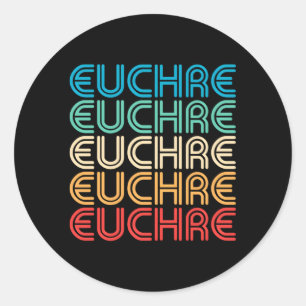 Sticker Rond Eucher pour ou