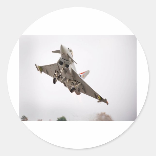 STICKER ROND EUROFIGHTER TYPHOON (Devant)