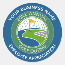 Événement de golf d'appréciation des employés