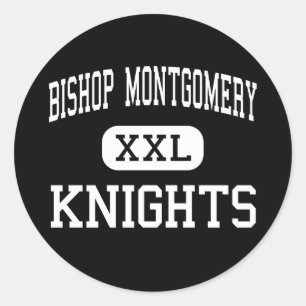 Sticker Rond Évêque Montgomery - chevaliers - haut - Torrance