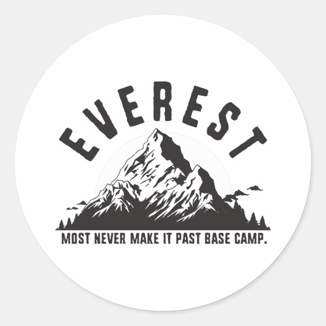 Sticker Rond Everest (Devant)