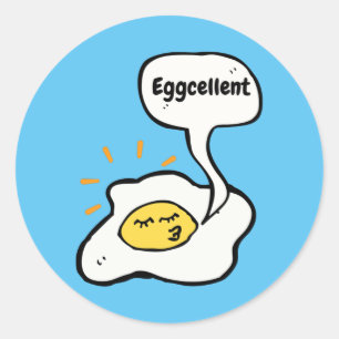 Sticker Rond Excellente sur le côté soleil