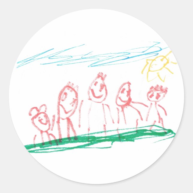 Sticker Rond excursion (Devant)