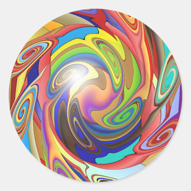 Sticker Rond Explosion (Devant)