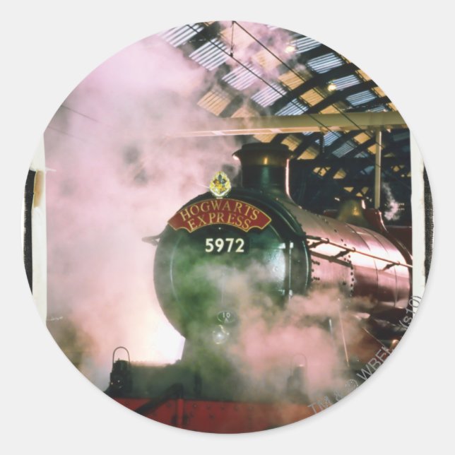 Sticker Rond Express Hogwarts (Devant)