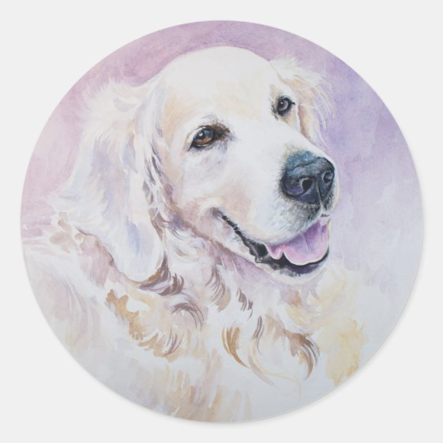 Sticker Rond Extrait d'or (Devant)