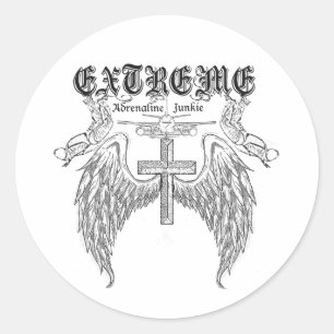 STICKER ROND EXTREME