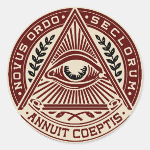 Sticker Rond Eye
