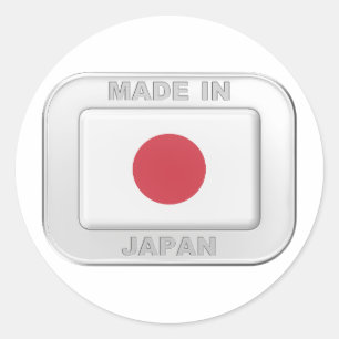 Sticker Rond Fabriqué au Japon